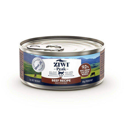 ZIWI Peak Cat Can Beef  Best Wet Cat Food Australia  85g or 185g