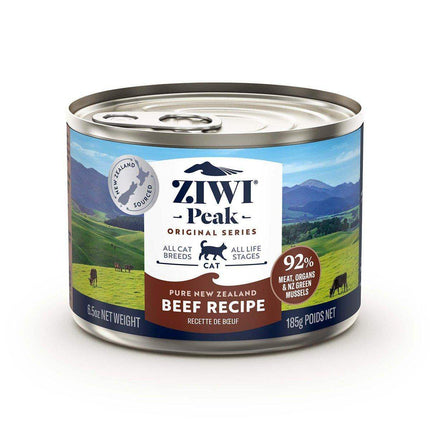 ZIWI Peak Cat Can Beef  Best Wet Cat Food Australia  85g or 185g