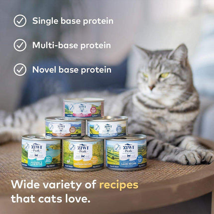 ZIWI Peak Cat Can Beef  Best Wet Cat Food Australia  85g or 185g