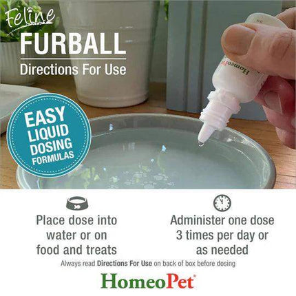 HomeoPet Feline Furball Relief 15ML