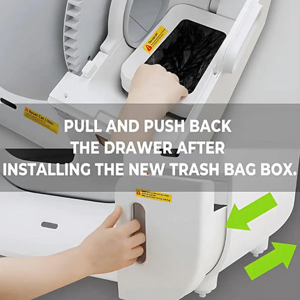 Furbulous Auto-Packing Trash Bag Box 2 Pieces