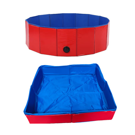 Folding Pet Pool Sand Table Outdoor Pet Bath Tub Toy Play Water Pool PVC Use