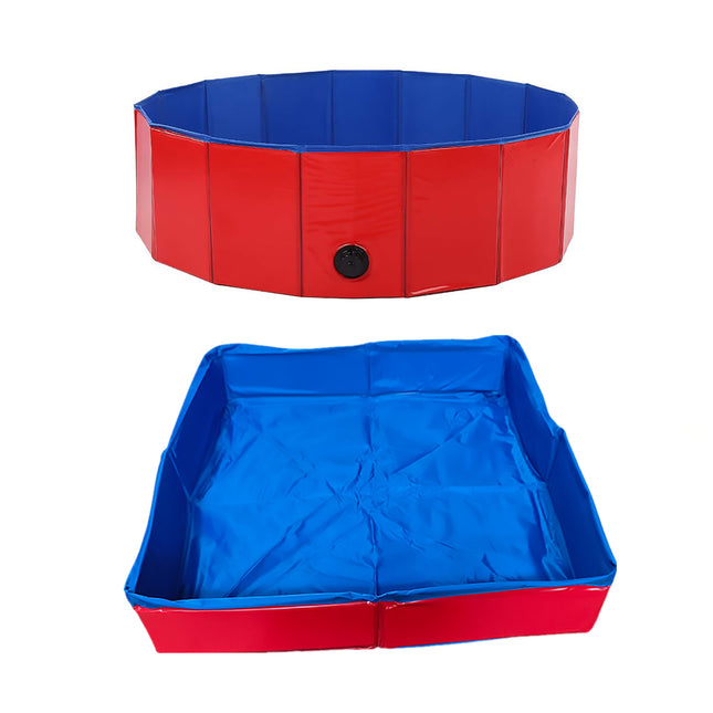Folding Pet Pool Sand Table Outdoor Pet Bath Tub Toy Play Water Pool PVC Use