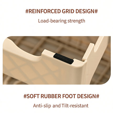 Portable Outdoor Plastic Folding Stool Lightweight Foldable For Camping Picnic