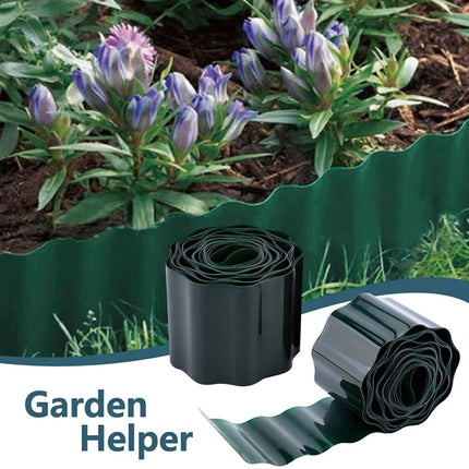 Green Garden Landscape Edging Border Flexible Lawn Fence Roll Outdoor Decor