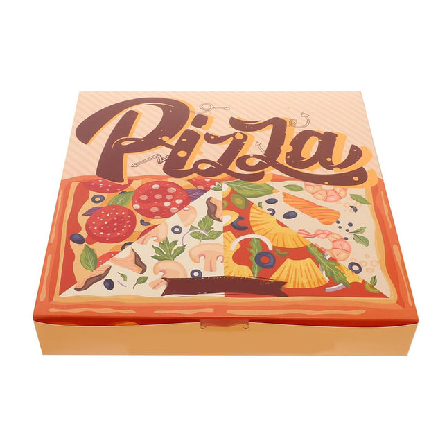 30 Pcs 12-Inch Pizza Takeaway Boxes Food Grade Leakproof Greaseproof