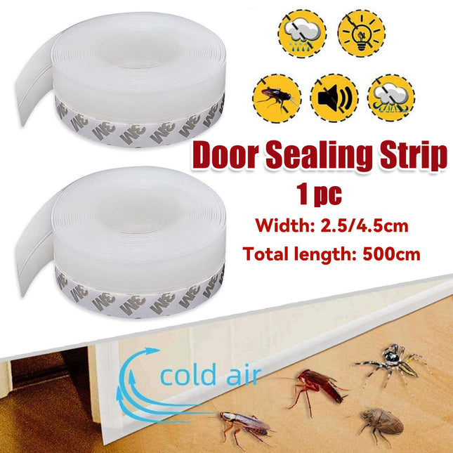 Door Seal Strip Self Adhesive Weather Stripping Sound Proof Warm Keeping Use