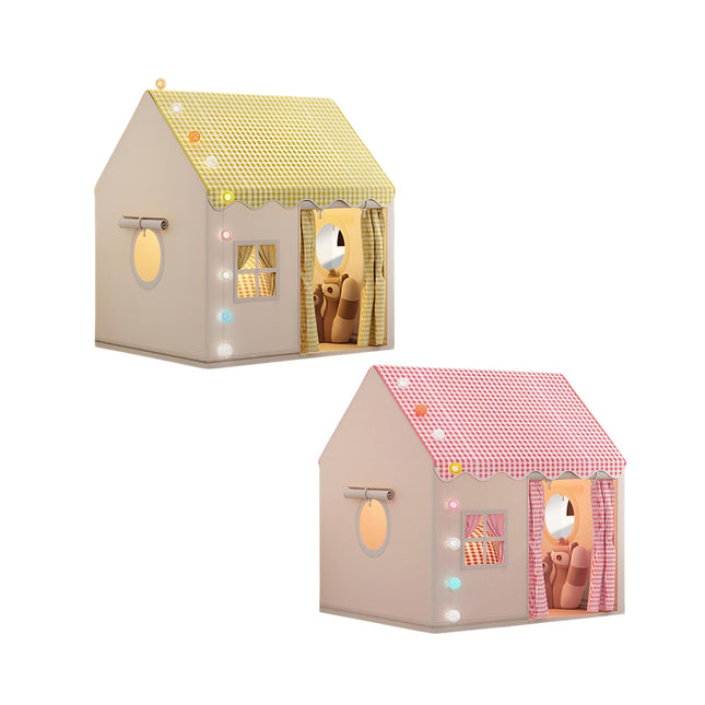 Children Indoor Play Tent Castle Tent Safe Washable Fabric Easy To Assemble