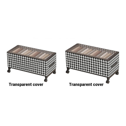 Under Bed Storage Box with Wheels Dustproof Large Capacity for Bedroom Storage
