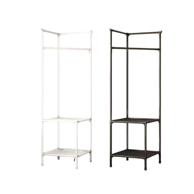 Corner Storage Rack Sturdy Space Saving for Hats Bags Coats Scarves Organize