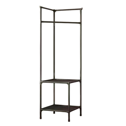 Corner Storage Rack Sturdy Space Saving for Hats Bags Coats Scarves Organize