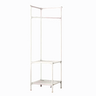 Corner Storage Rack Sturdy Space Saving for Hats Bags Coats Scarves Organize