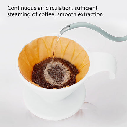 Ceramic Coffee Dripper for Pour Over Coffee Dripper Reusable Heat Resistant