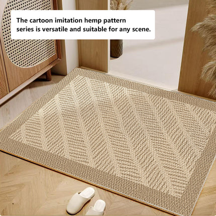 Entryway Door Mat Non Slip Indoor Rug Easy clean Wear-Resistant for Home Hallway