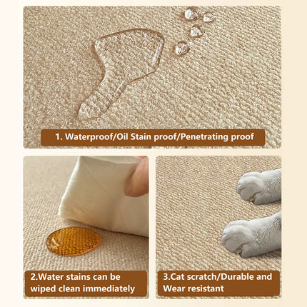 Entryway Door Mat Non Slip Indoor Rug Easy Clean Wear-Resistant for Home Hallway