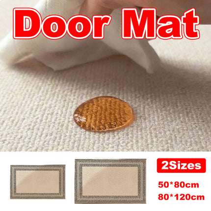 Entryway Door Mat Non Slip Indoor Rug Easy Clean Wear-Resistant for Home Hallway