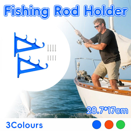 Fishing Rod Holder 3 Rod Capacity Durable for Offshore Kayak Surf