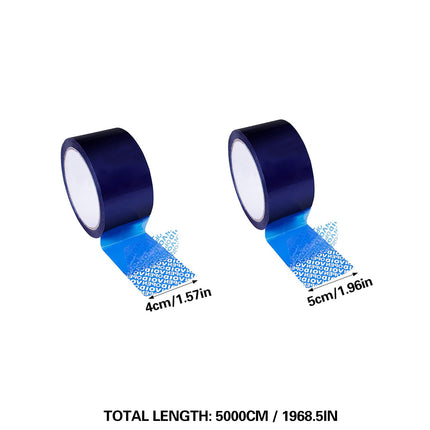 Blue VOID Tamper Evident Sealing Tape for Cartons Documents and Parcels