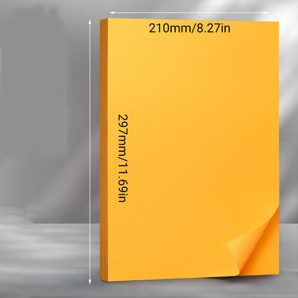 A4 80gsm Coloured Paper Multi Color Pack Printer Paper for Craft School Use