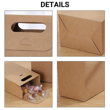 24PCS Gift Boxes with Clear Window High-Quality for Candy Gift Packaging Use