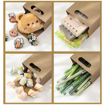 24PCS Gift Boxes with Clear Window High-Quality for Candy Gift Packaging Use