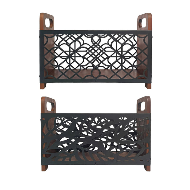 Wooden Magazine Rack Standing Book Storage Shelf For Home Office Book Storage