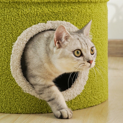Cat Tree Cat Condo Scratching Post 3 in 1 Sturdy for Cats Rest Play Scratching