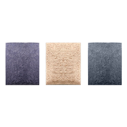 120 x 180cm Solid Colour Bedroom Floor Mat Soft Velvet Bedside Carpet Rug
