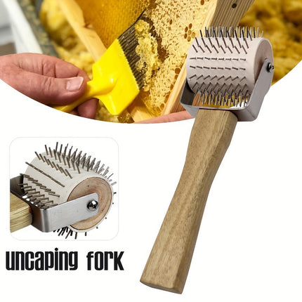 Steel Needle Roller Propolis Harvester Beekeeping Tool for Hive Collection
