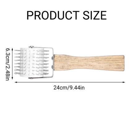 Steel Needle Roller Propolis Harvester Beekeeping Tool for Hive Collection