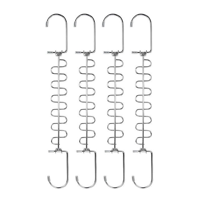 Clothes Drying Hangers 4pcs Multi Layer Space Saving Wardrobe Storage Racks Hook