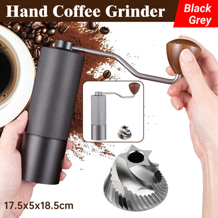 Hand Crank Coffee Grinder for Home Travel Stainless Steel Durable Easy Clean