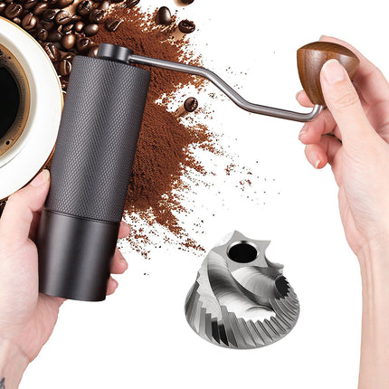 Hand Crank Coffee Grinder for Home Travel Stainless Steel Durable Easy Clean