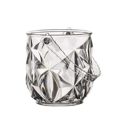Acrylic Ice Bucket Transparent Champagne Cooler Home Bar Wine Chiller Bucket