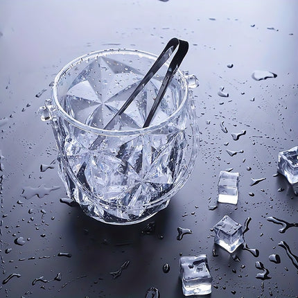Acrylic Ice Bucket Transparent Champagne Cooler Home Bar Wine Chiller Bucket
