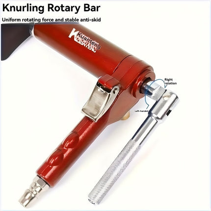 Pneumatic Brake Caliper Tool Set 24pcs Air Operated Compressor Kit Garage Duty