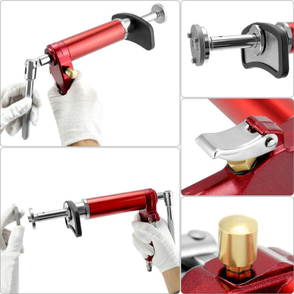 Pneumatic Brake Caliper Tool Set 24pcs Air Operated Compressor Kit Garage Duty