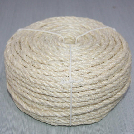 Vintage Burlap Rope Woven DIY Cat Climbing Scratch Rope 6-8mm Home Decoration