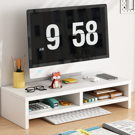 Home Office Computer Monitor Riser Stand Office Desk Storage Shelf Multi Layer