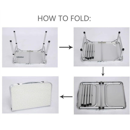 Portable Folding Table Outdoor Picnic Camping Barbecue Lightweight Travel Desk