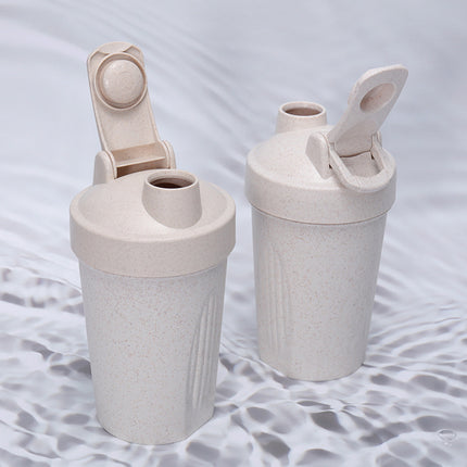 4PCS 400ml Shaker Bottles for Protein Powder Gym Fitness Sports Water Bottle