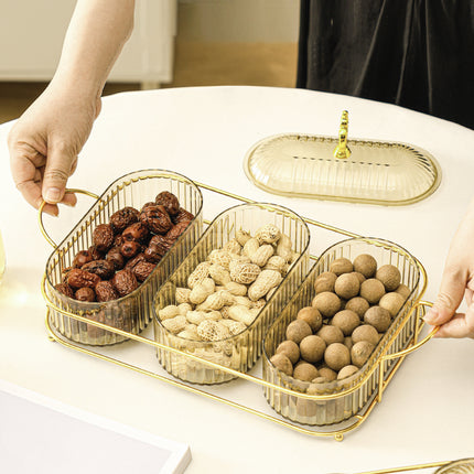 Dried Fruit Storage Container with Clear Lid for Kitchen Pantry Use