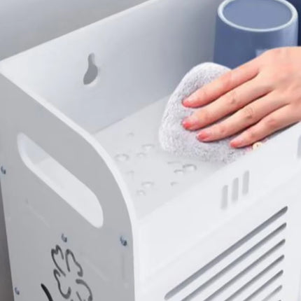 Bathroom Multi Layer Wall Mounted No Drill Skin Care Storage Rack Durable