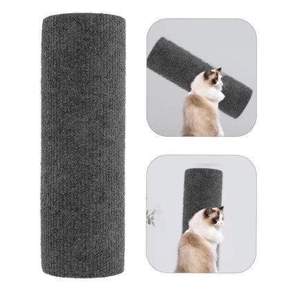 Cat Claw Board 4PCS Self Adhesive Cylindrical Scratcher Pads for Cat Tree Post