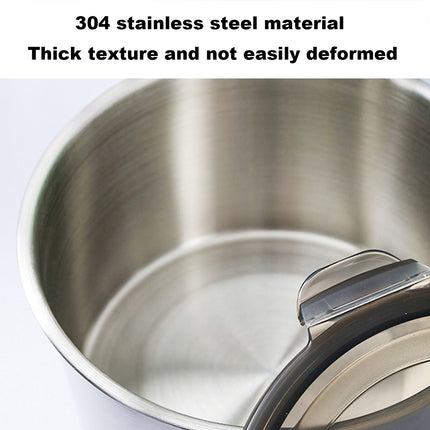 Stainless Steel Box Set 4pcs Sealed Lunch Food Container Refrigerator Use