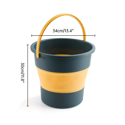 Telescopic Water Bucket for Car Washing Fishing Household Foot Soaking Thickened