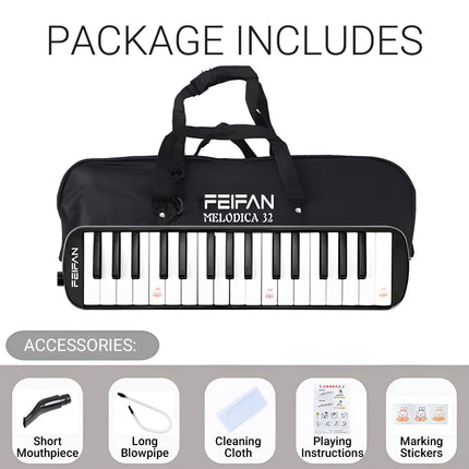 32 Key Melodica Primary School Students Classroom Practice for Beginners