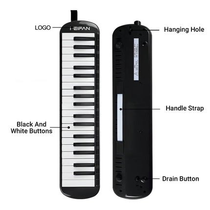 32 Key Melodica Primary School Students Classroom Practice for Beginners