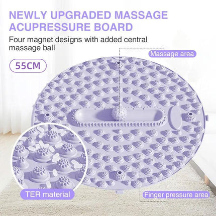 Shiatsu Foot Massage Cushion Footboard for Relaxation Pain Relief and Comfor