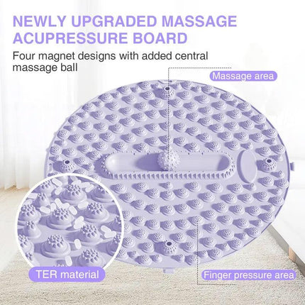Shiatsu Foot Massage Cushion Footboard for Relaxation Pain Relief and Comfor